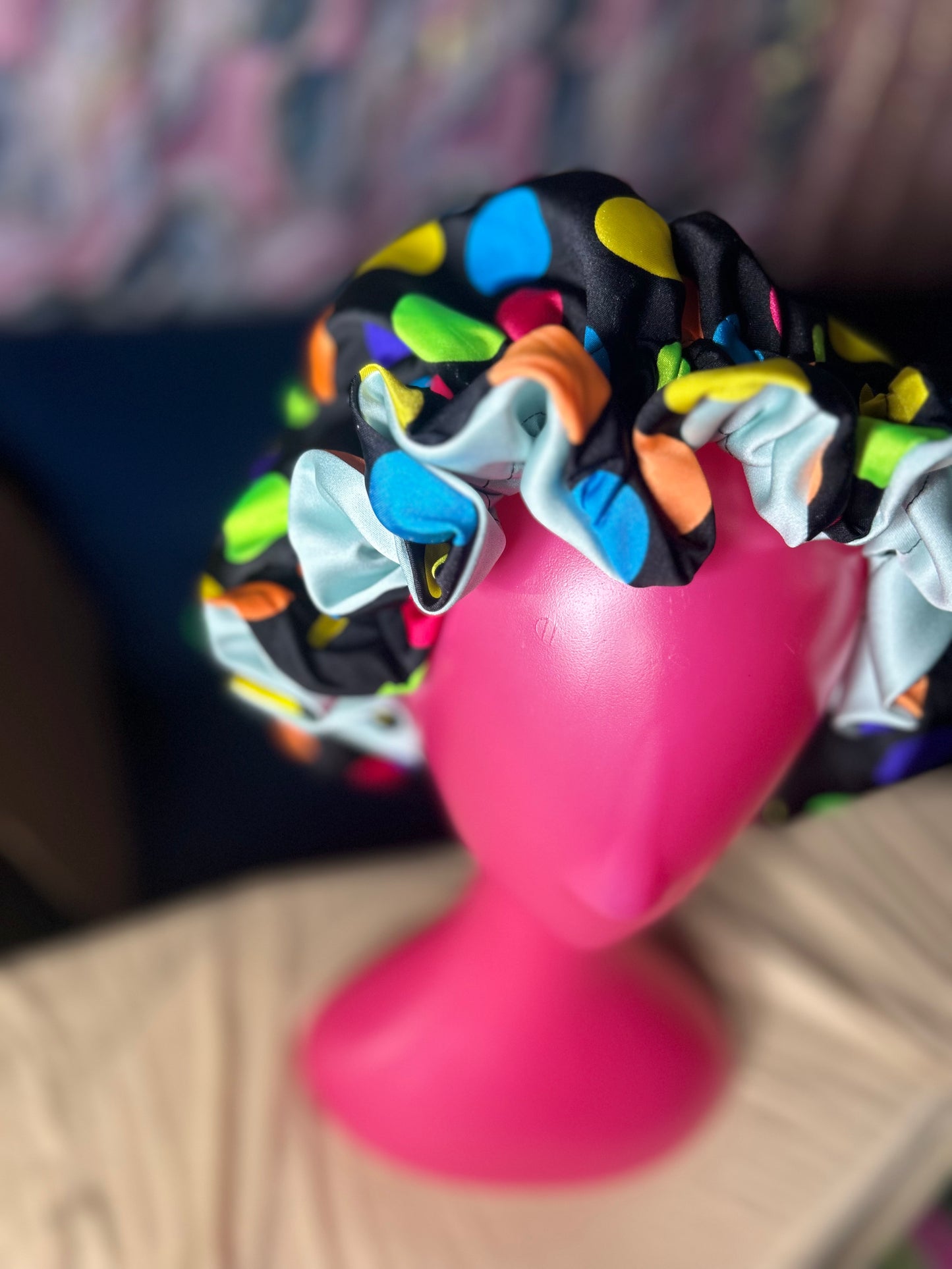 🎨 Playful Dots Bonnet