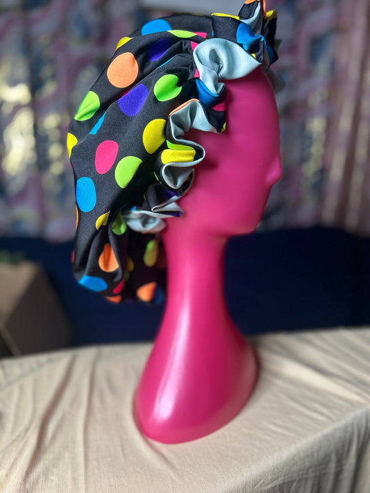 🎨 Playful Dots Bonnet