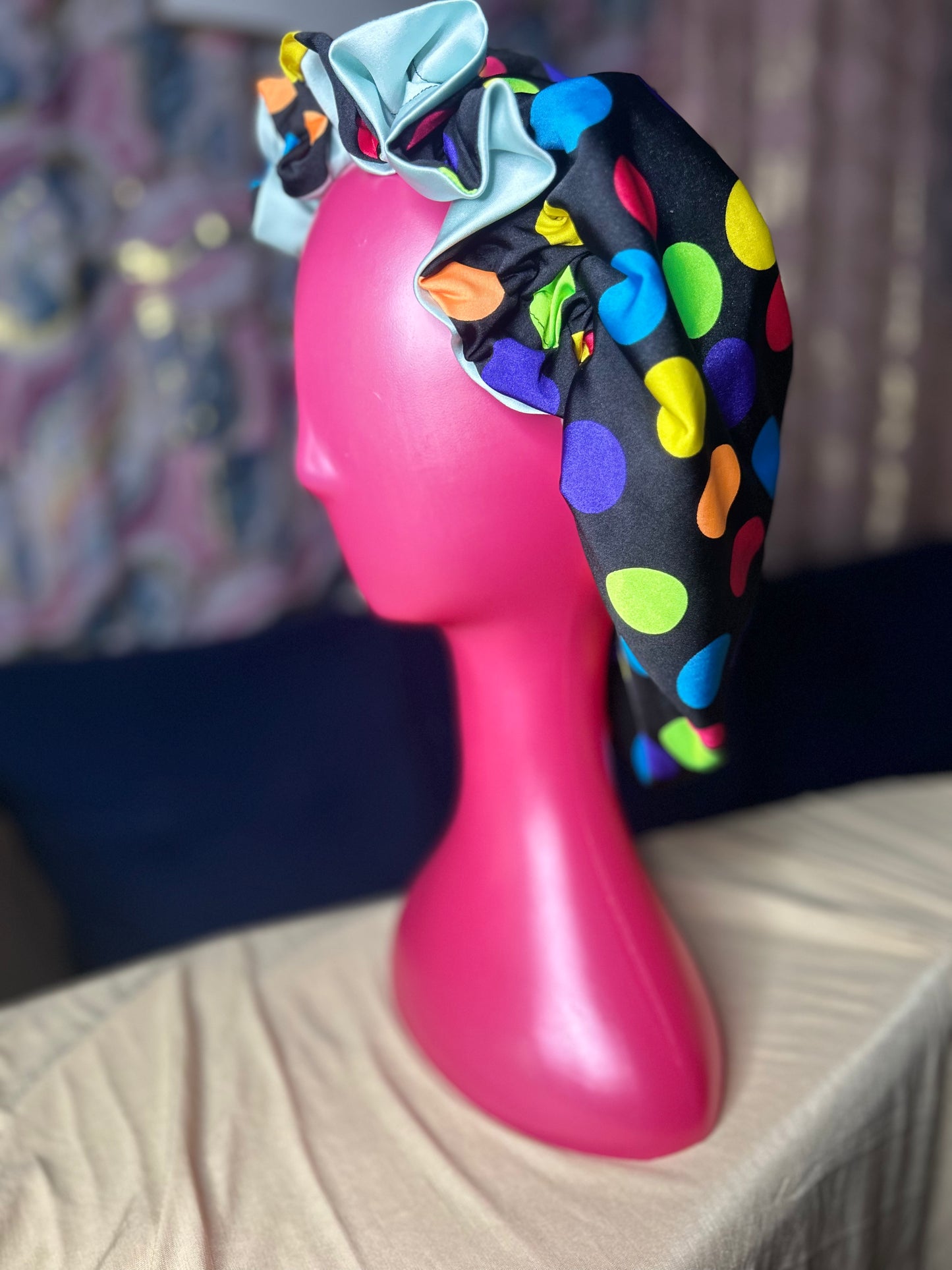 🎨 Playful Dots Bonnet